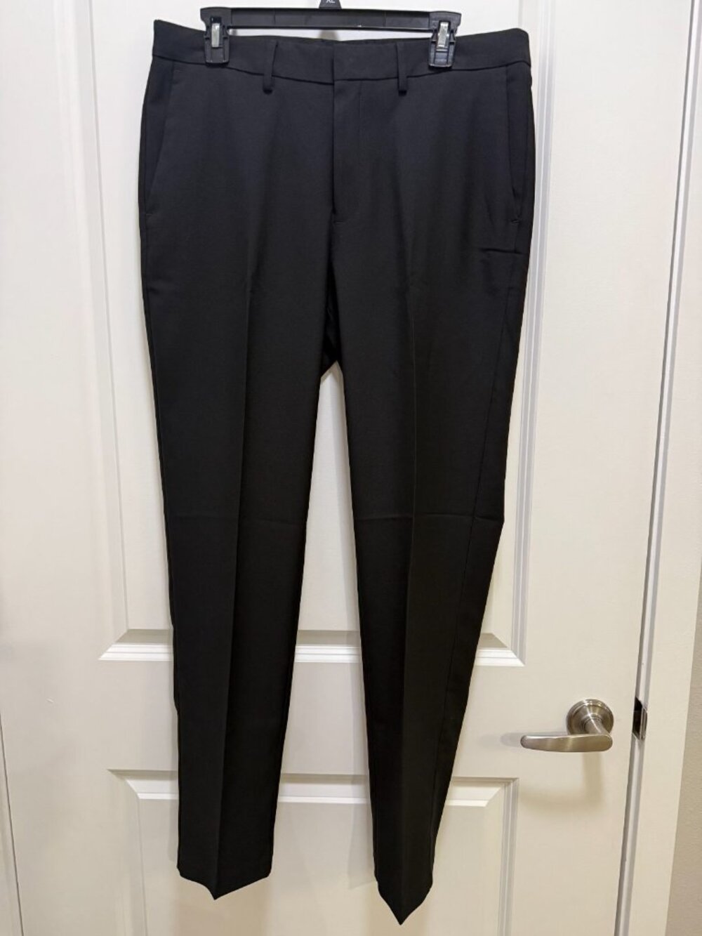 Kenneth Cole Kenneth Cole Men's Black Techni-Cole Slim Fit Dress Pants 34x32 Siz - Picture 3 of 6